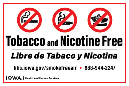 Iowa Smokefree Air Act Health Human Services